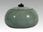 19th C. Antique Chinese Celadon Lidded Bowl / Container - With Impressed Bisque Seal
