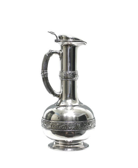 Gorham Silver Claret Jug American Aesthetic Movement Dated 1886 (Decanter)