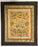 Antique Chinese Silk on Silk Hand Embroidered Gold Scenic Panel With Peacocks & Bats Early20th. Century